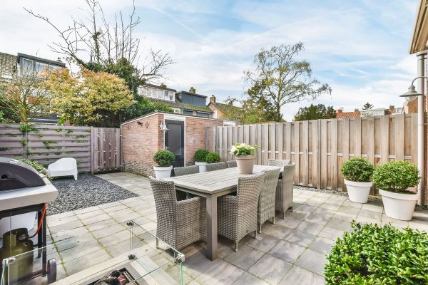 Garden Tile Installation