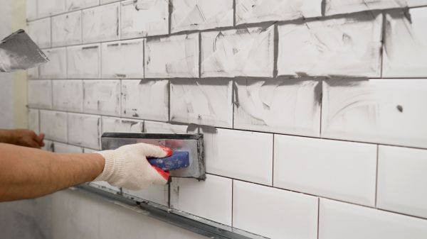 Kitchen Grout Restoration