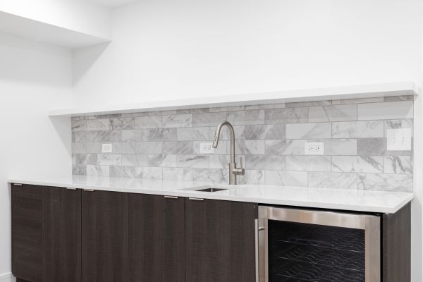 Tile Backsplash Installation