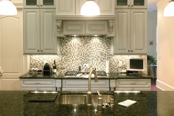 Mosaic Backsplash Installation
