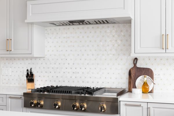 Stove Backsplash Mounting